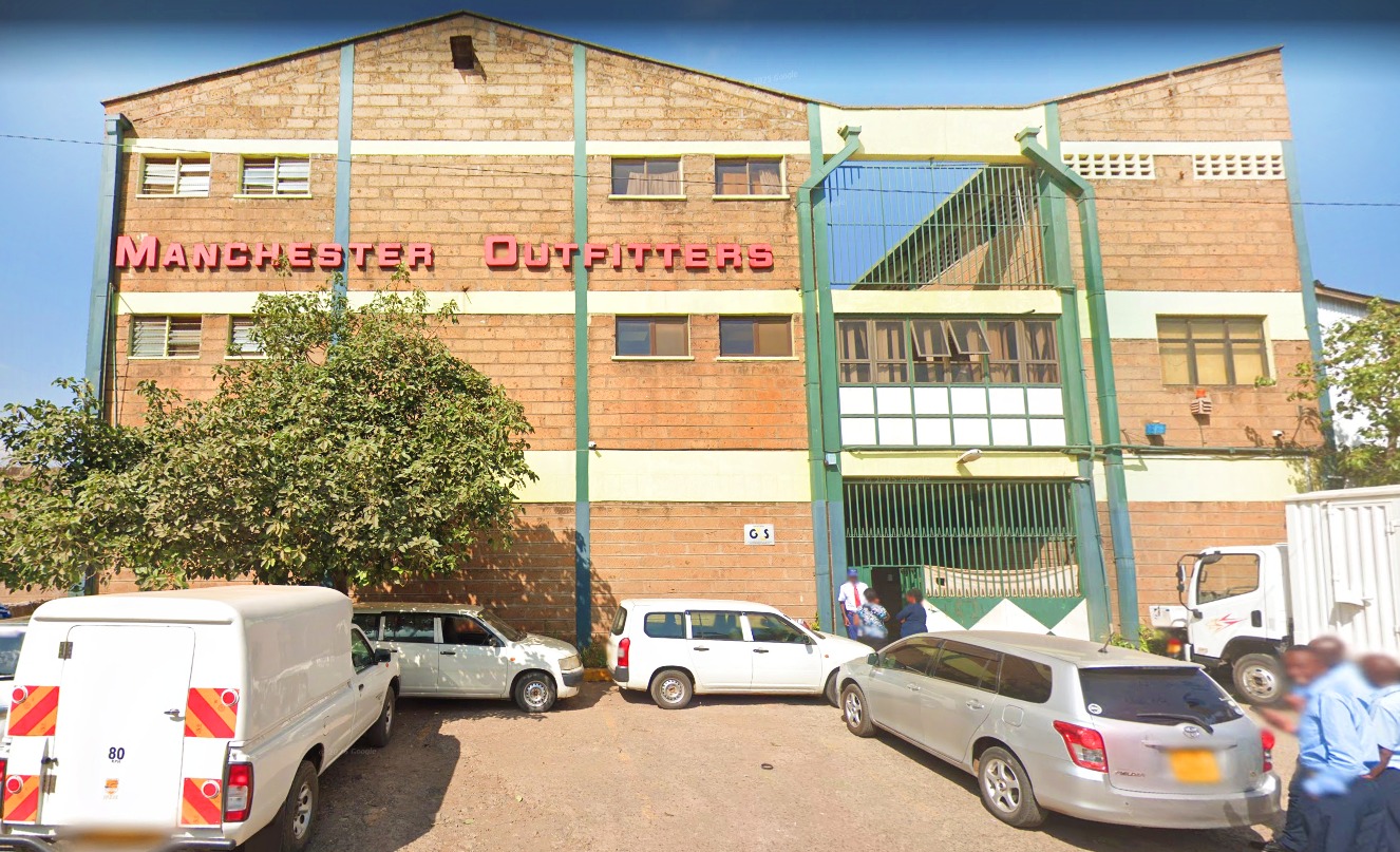 Present-day Manchester Outfitters factory